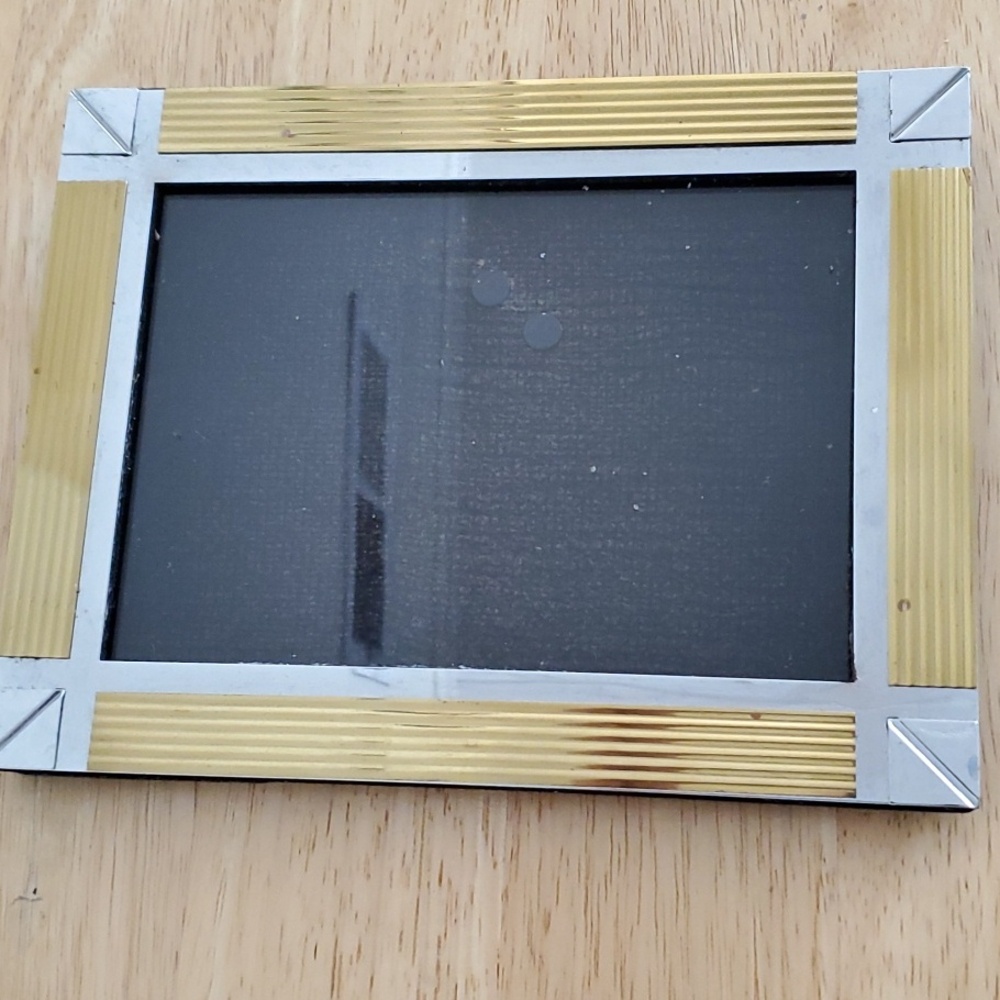 Mixed Metals Picture Frame Holds 8 X 10" Picture